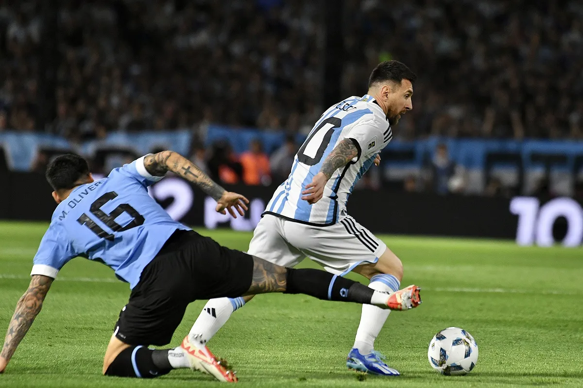 Eliminatorias: Argentina perdió ante Uruguay en la Bombonera