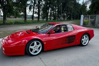 La única Ferrari 512 Testarossa que hubo en los 90s en el país volvió a su casa: Tucumán