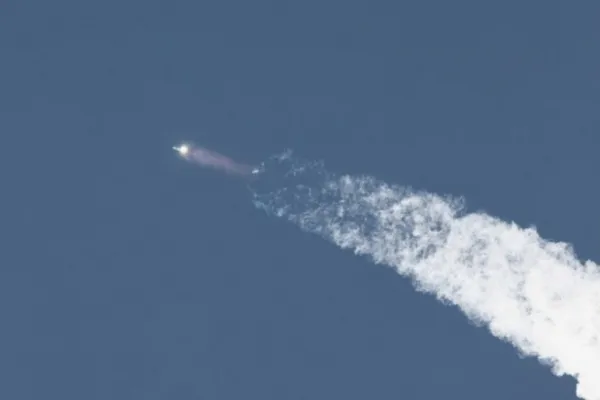 Volvió a fallar lanzamiento de la nave Starship de SpaceX