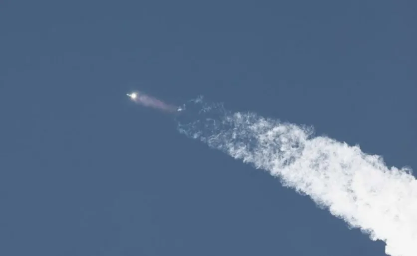 Volvió a fallar lanzamiento de la nave Starship de SpaceX