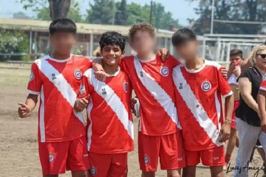 AGUSTÍN LAZARTE. Tenía 14 años.