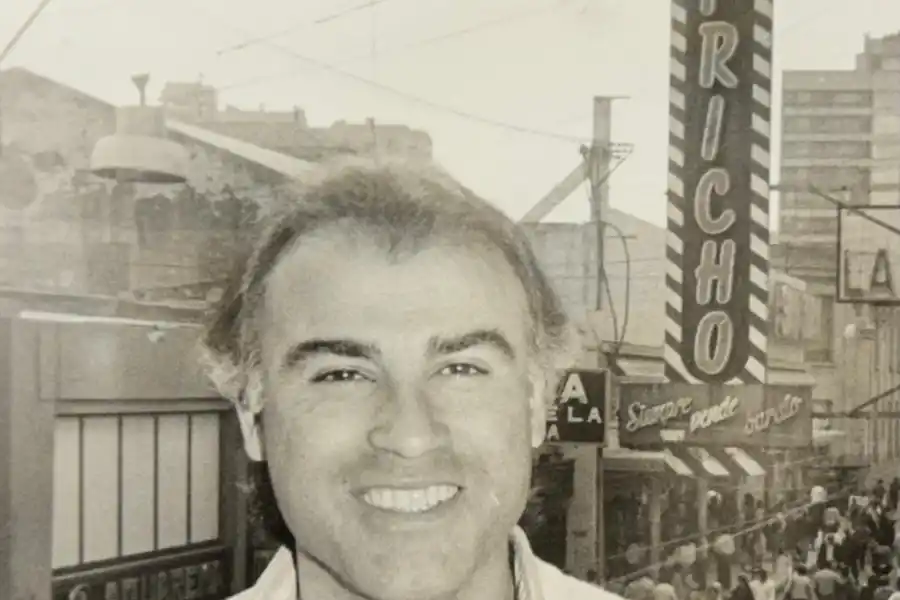 SOLISTA. Paz Martinez, en una de sus visitas a LA GACETA luego del furor de “Amor pirata” (1988)