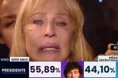 Video: la madre de Javier Milei lloró de emoción