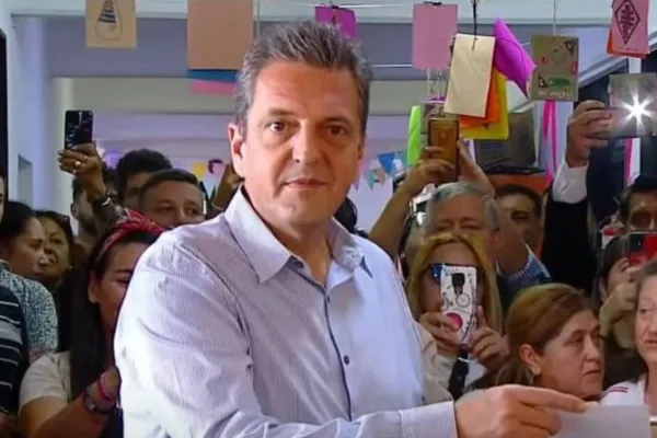 Massa, luego de emitir su voto: Hoy empezamos una nueva etapa en la Argentina