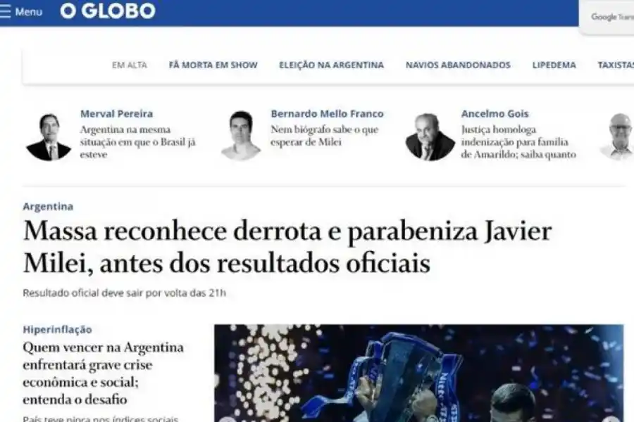 Diario O Globo.
