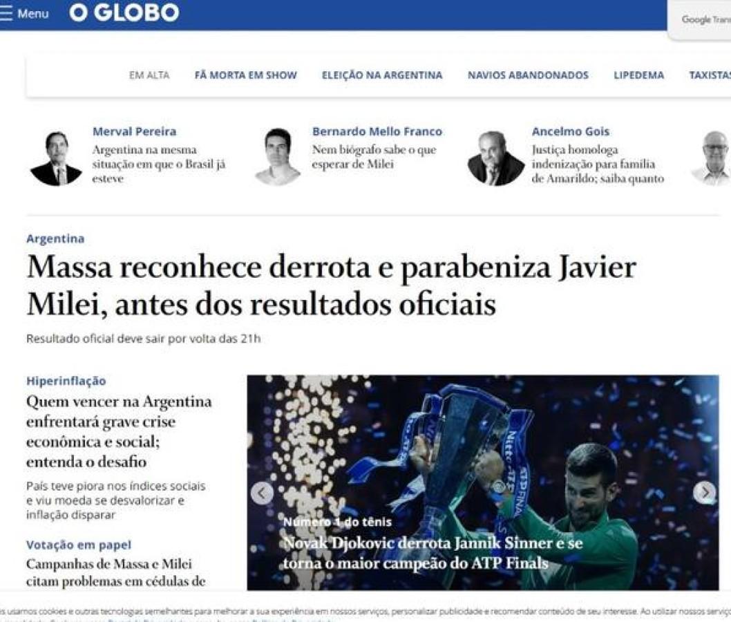 Diario O Globo.