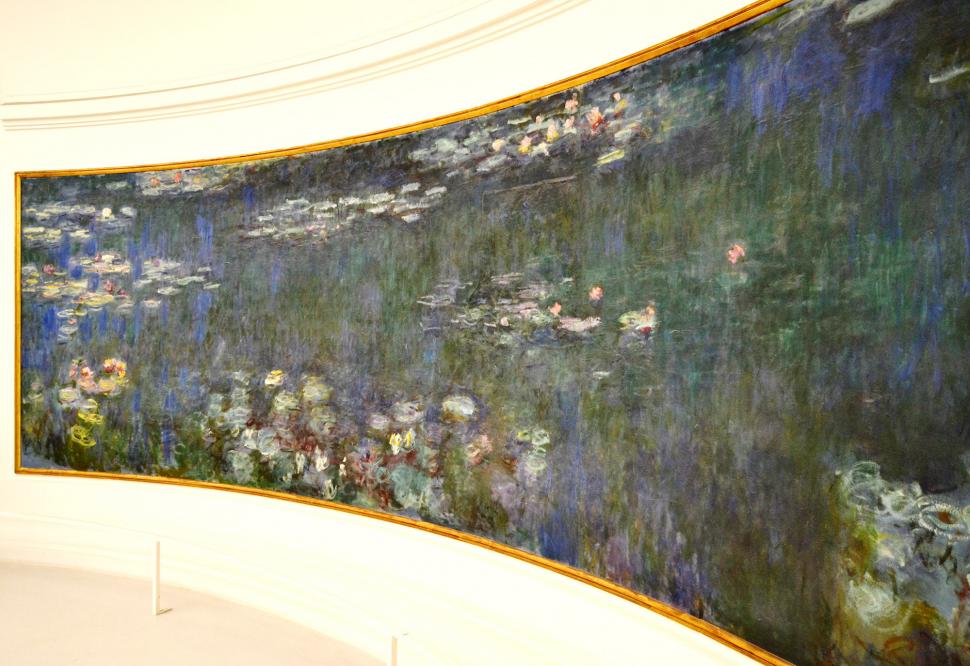 LOS NENÚFARES. Claude Monet pasó años pintando estas obras.