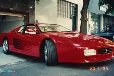 Así llegó a la Argentina la Ferrari 512 Testarossa que volvió a las calles tucumanas
