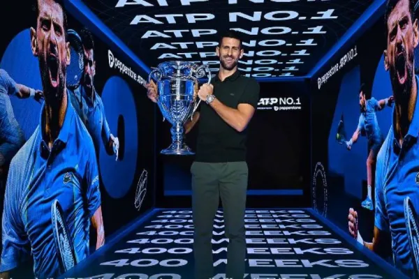 Luego de dar cátedra de Maestro en Turín, Djokovic marca un nuevo récord con su semana 400 como número uno