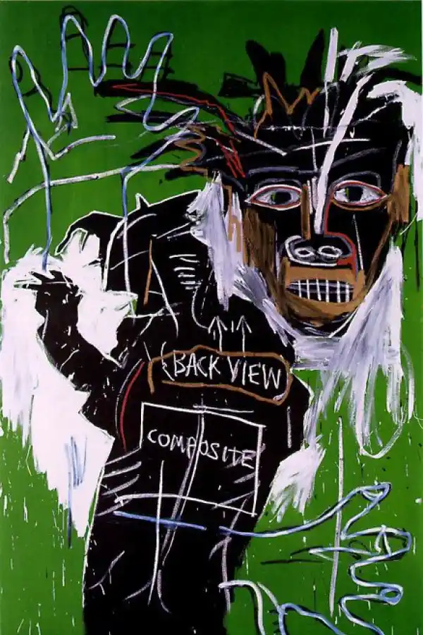 “AUTORRETRATO DE TACÓN”. De Jean- Michel Basquiat.