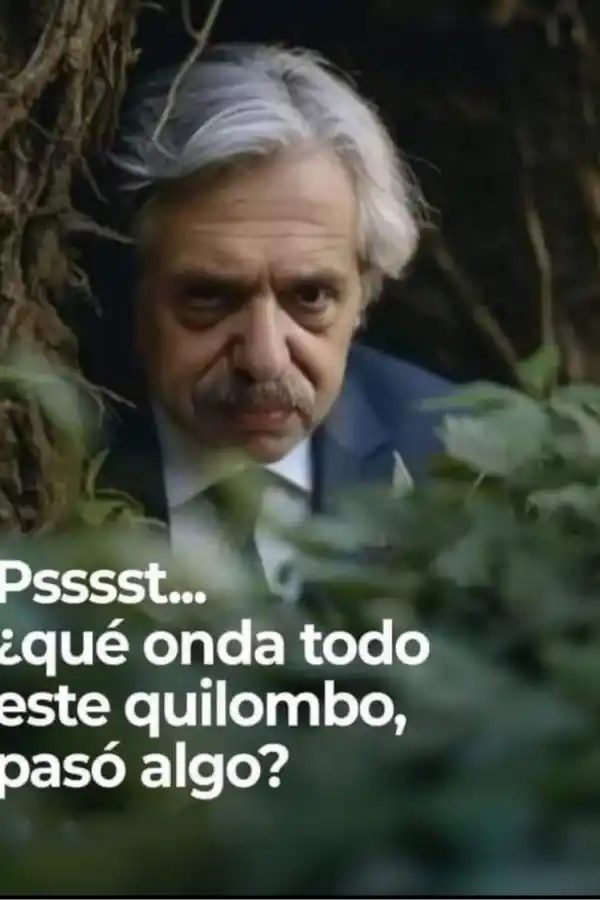 Muchos de los memes también se refieren a Alberto Fernández