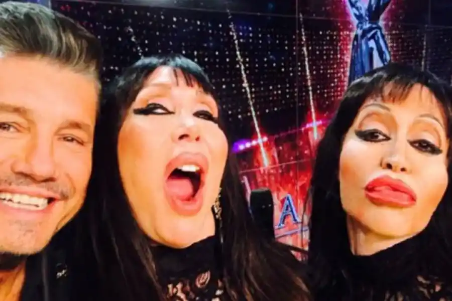 La icónica imitación de Fátima como Moria Casán