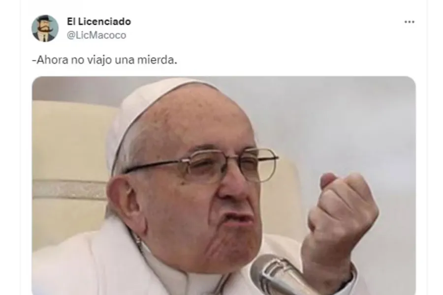 El Papa Francisco, también en los memes de las elecciones