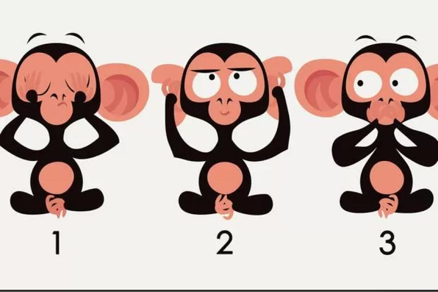Test de personalidad: elegí uno de los tres monos y conoce qué emoción te domina.