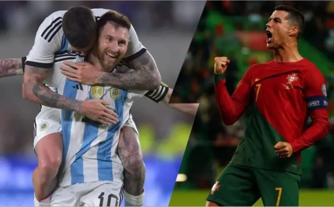 SIN CARA A CARA. Messi y Ronaldo iban a protagonizar un duelo muy atractivo.
