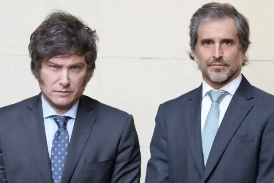 Javier Milei y Alberto Benegas Lynch