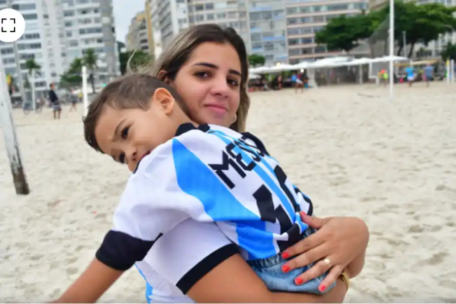 El más pequeño de todos, Lionel Messi Cuccittini da Costa.