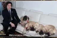Murió Robert, el perro clonado de Conan que ayudaba a Javier Milei a pelear contra la oscuridad