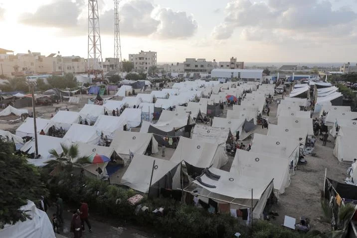 El 77% de los gazatíes están desplazados