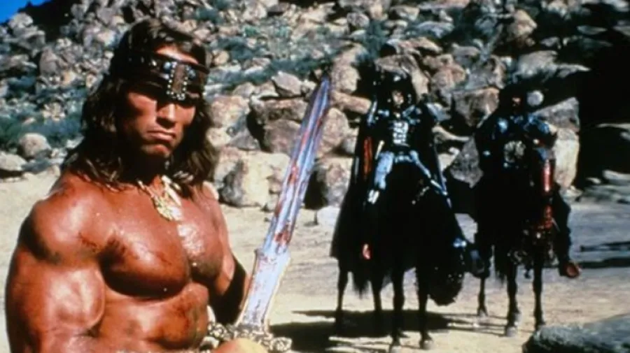 Shwarzenegger todavía no había protagonizado ningún hit cuando se estrenó 