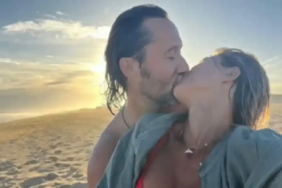 Diego y Martina se conocieron en la grabación de una película.