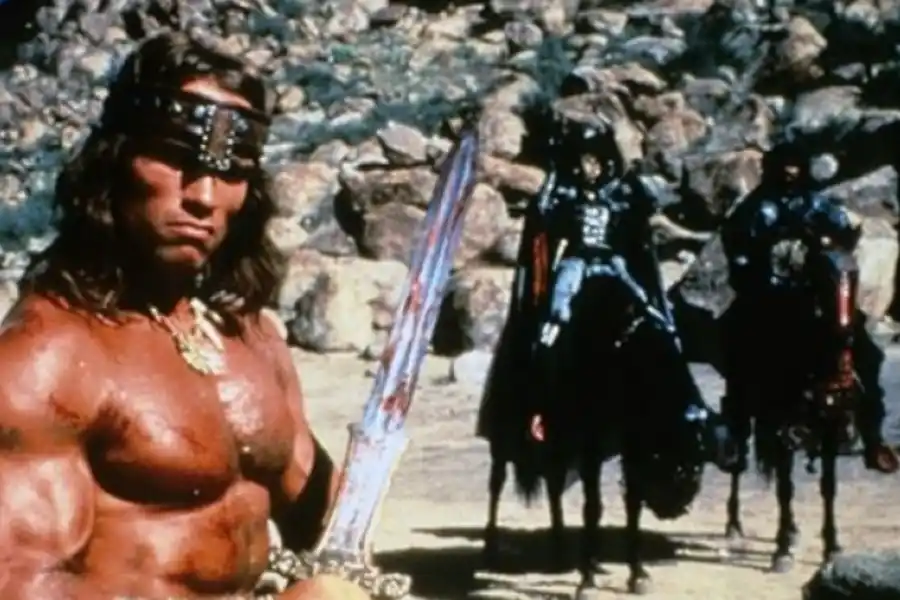 Shwarzenegger todavía no había protagonizado ningún hit cuando se estrenó 