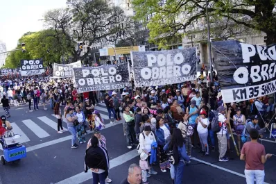 Protesta de Polo Obrero: “No es una marcha contra Milei”, afirmó Eduardo Belliboni