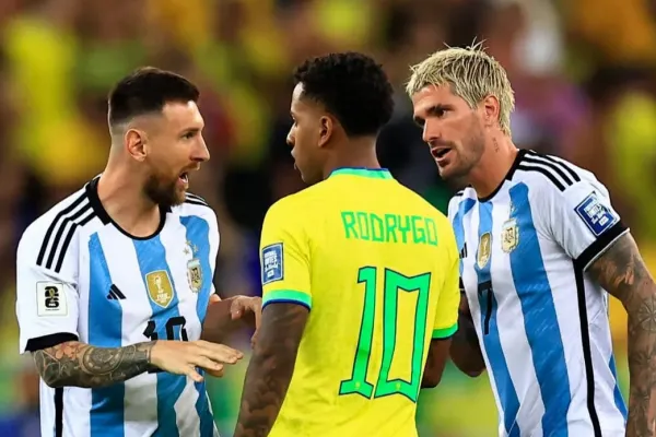 El brasileño Rodrygo hizo una seria denuncia luego de su cruce con Lionel Messi