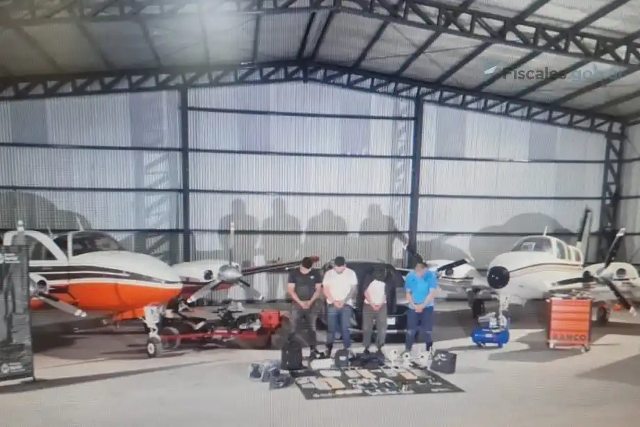 OPERATIVO. Una banda hacía escalas en el NOA para llevar droga a Rosario.