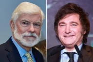 Milei se reunió con Chris Dodd, enviado especial de Biden para América Latina