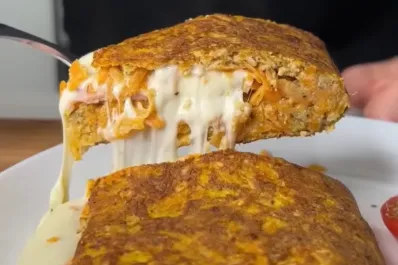 Tortilla rellena de zanahoria y avena: una receta saludable para preparar en 15 minutos