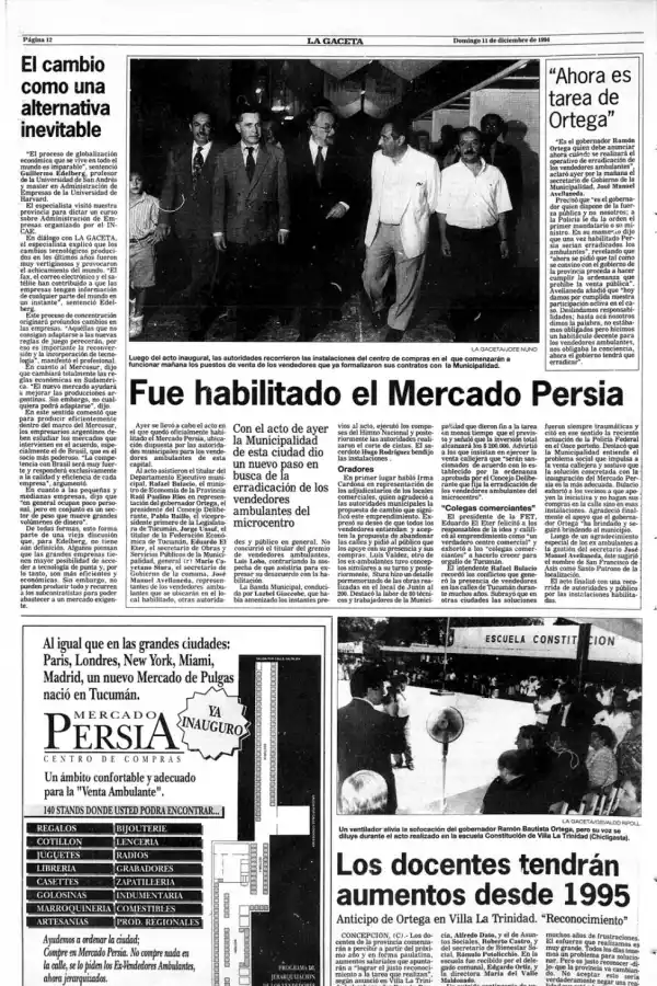 El Mercado Persia: un centro de compras como los que habían en París, Londres y New York