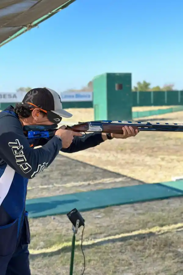 Ricardo Baralo busca superar sus límites en el Campeonato Sudamericano de Tiro