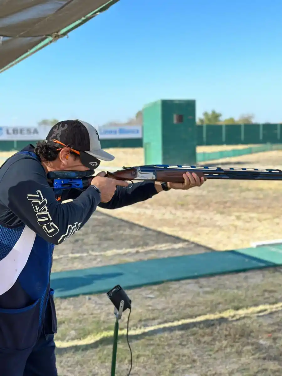 Ricardo Baralo busca superar sus límites en el Campeonato Sudamericano de Tiro