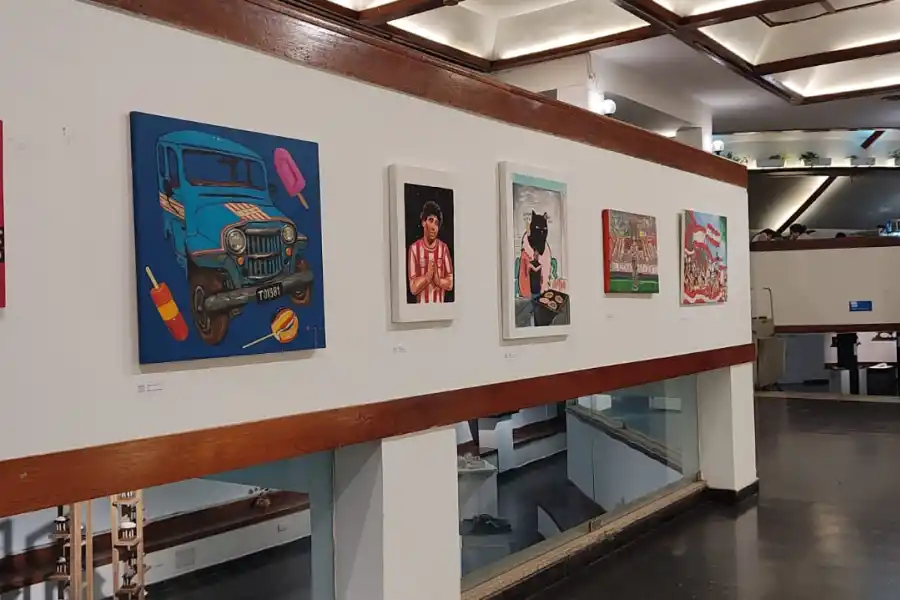 San Martín homenajeado por artistas en una muestra imperdible