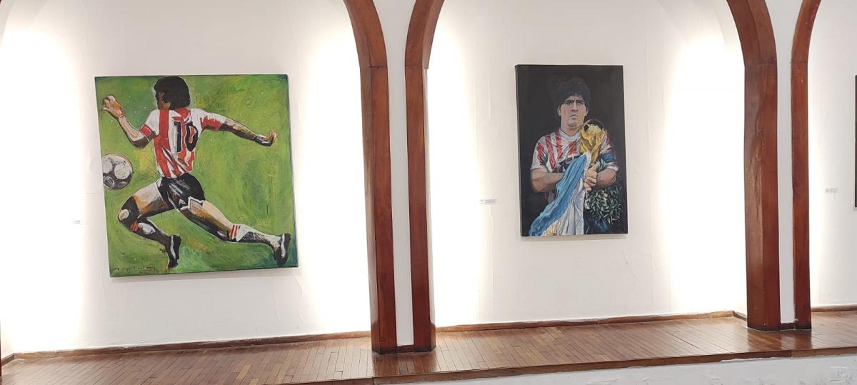 San Martín homenajeado por artistas en una muestra imperdible