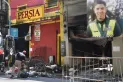 Incendio en el Mercado Persia: murió el bombero que estaba en grave estado