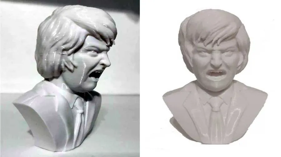 Bustos de Milei, uno de los objetos que se venden en las plataformas on line