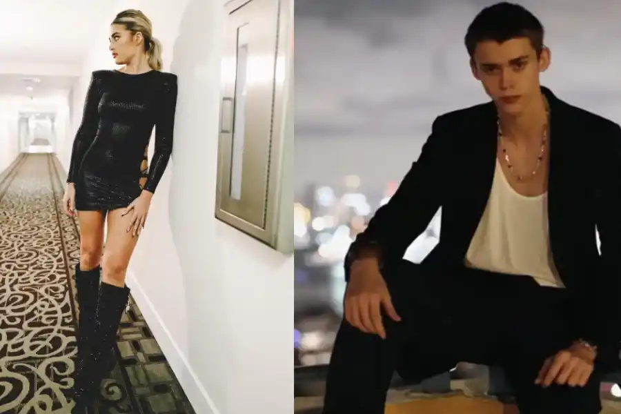 Los hijos de Ricardo Fort se robaron todas las miradas en los Martín Fierros Latino