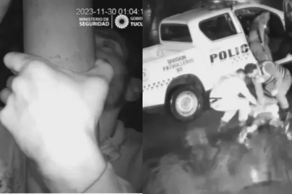 San Felipe: intentó robar una cámara de seguridad en funcionamiento, quedó en primer plano y lo detuvieron