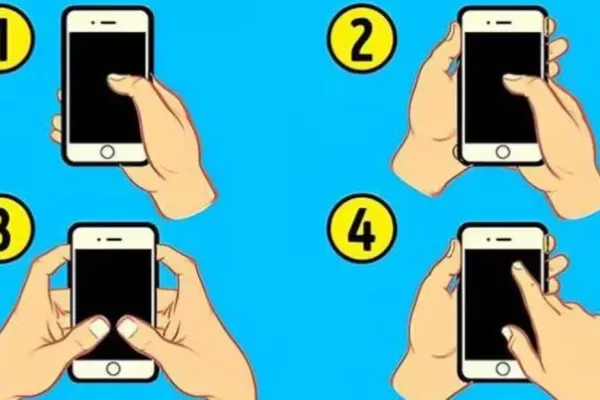 Test de personalidad: descubre que tipo de persona eres por la forma en que sostienes tu celular