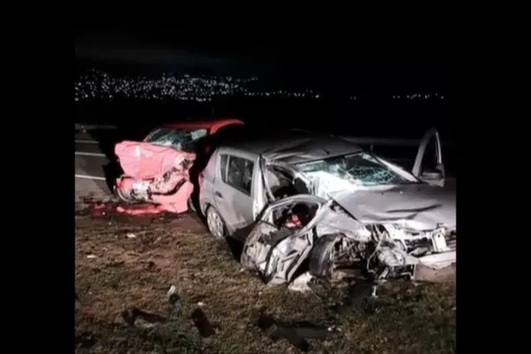 Choque frontal en Tafí del Valle: cinco personas resultaron heridas