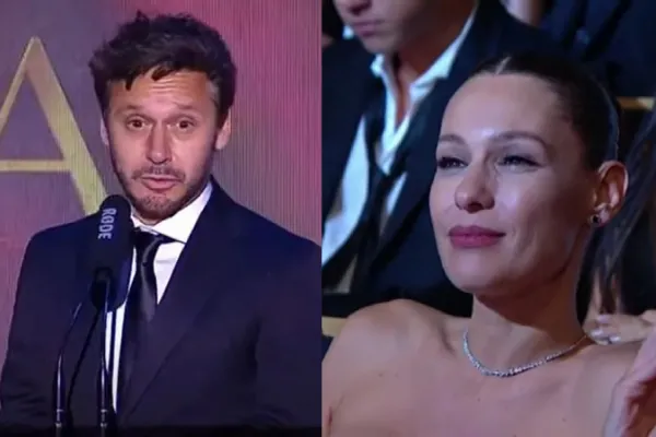 Martín Fierro de la Moda: el enojo y los gestos de Pampita a la cámara luego de que Benjamín Vicuña ganara un premio