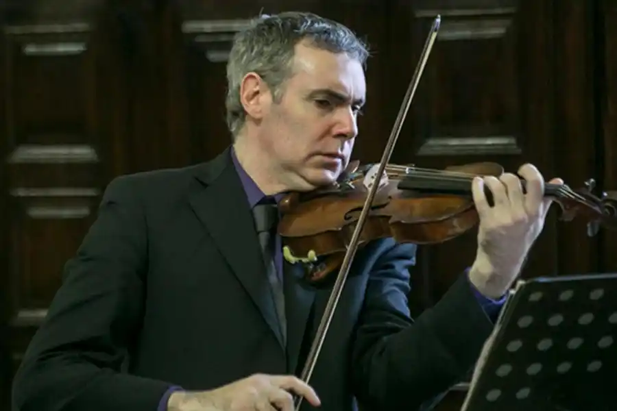 GUSTAVO MULÉ. El destacado violinista se formó en la provincia.