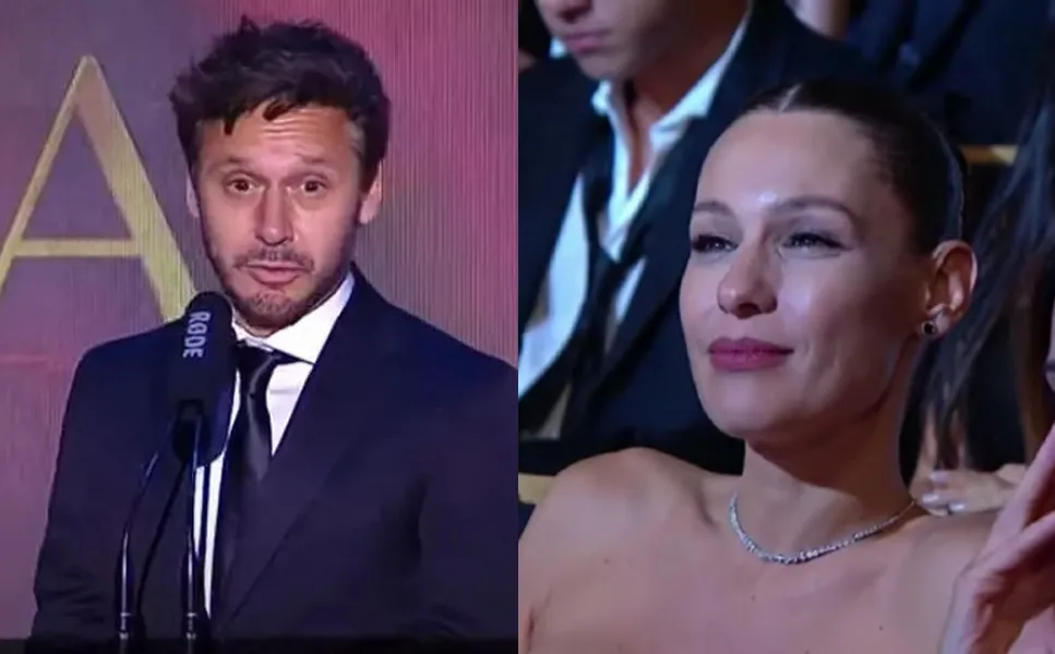 Martín Fierro de la Moda: el enojo de “Pampita” con América TV luego de que Benjamín Vicuña ganara un premio.