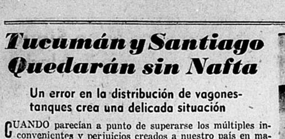 SIN COMBUSTIBLES. Primero se notó el problema en San Miguel de Tucumán y al día siguiente se extendió al sur provincial. 