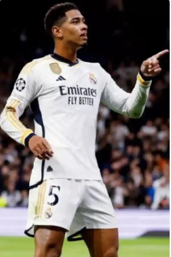 FESTEJO. El inglés está acostumbrado a marcar con la camiseta de Real Madrid.