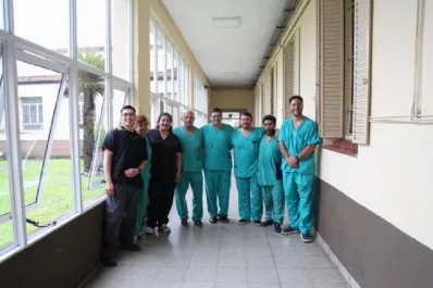 Se llevó a cabo una intervención quirúrgica inédita en el Hospital Regional