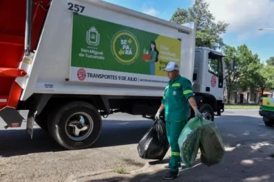 Hoy se pueden sacar los residuos reciclables