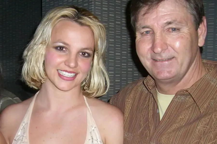 Britney Spears junto a su papá